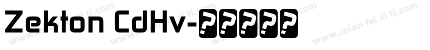 Zekton CdHv字体转换
